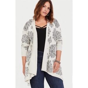 NWT Harry Potter Divination Print Hooded Cardigan Sz 1 (14/16)